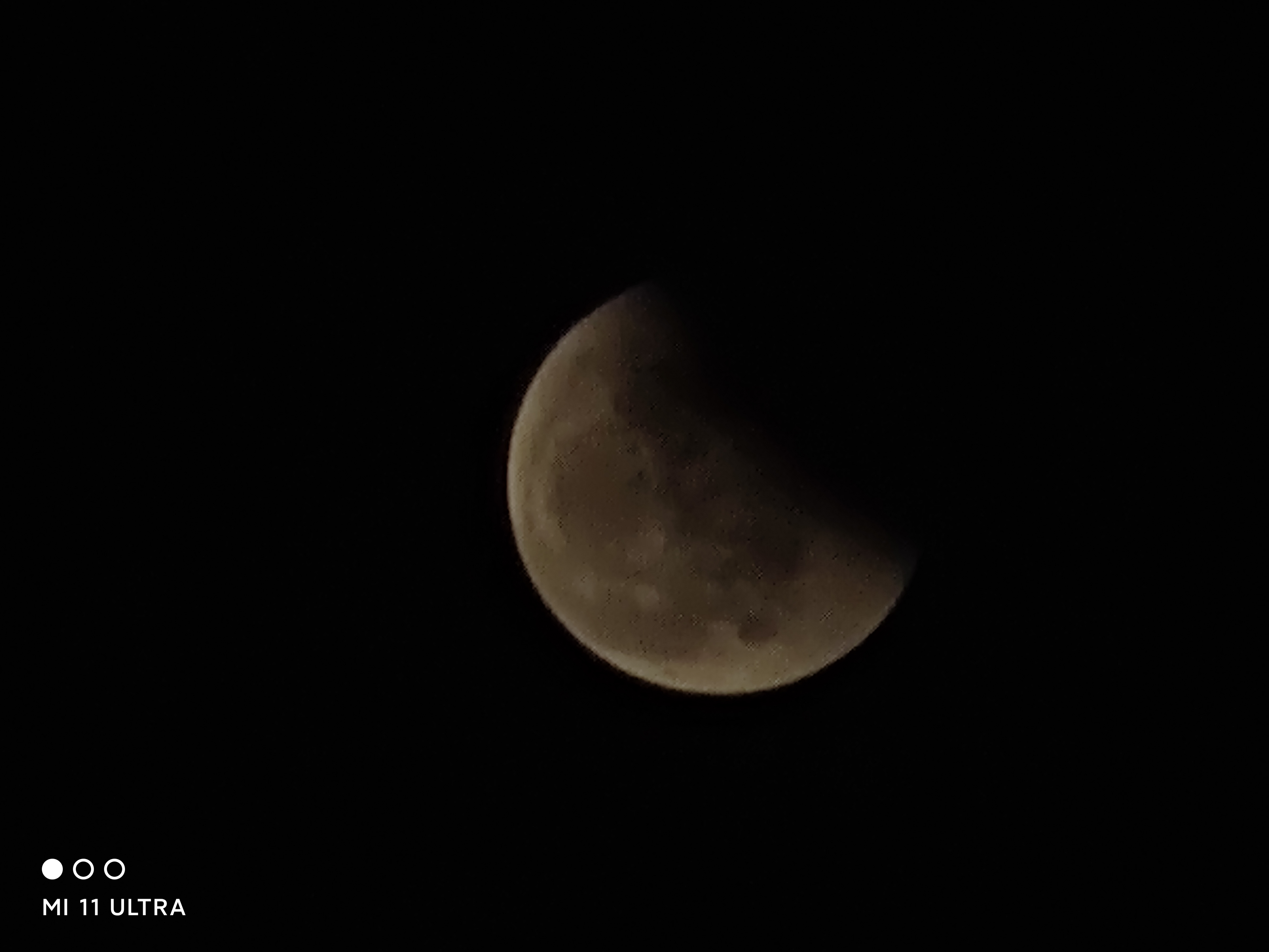超级月亮月全食小米11ultra摄影探月新征程前六张是专业模式后三张是