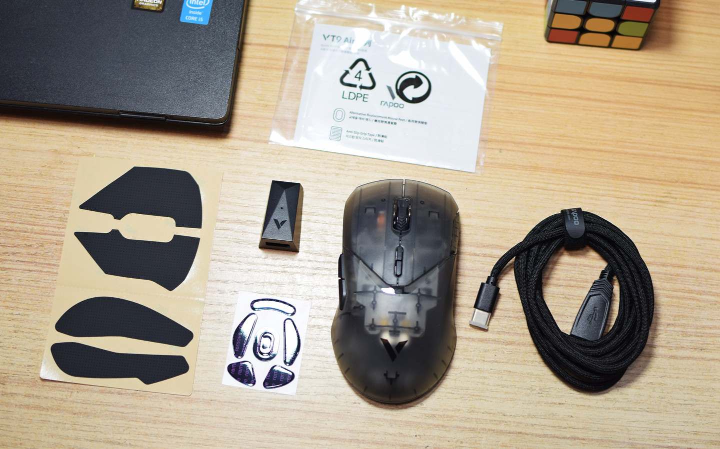 不到60克,续航超180小时,OTA无线8K，雷柏VT9 Air，不止于外表