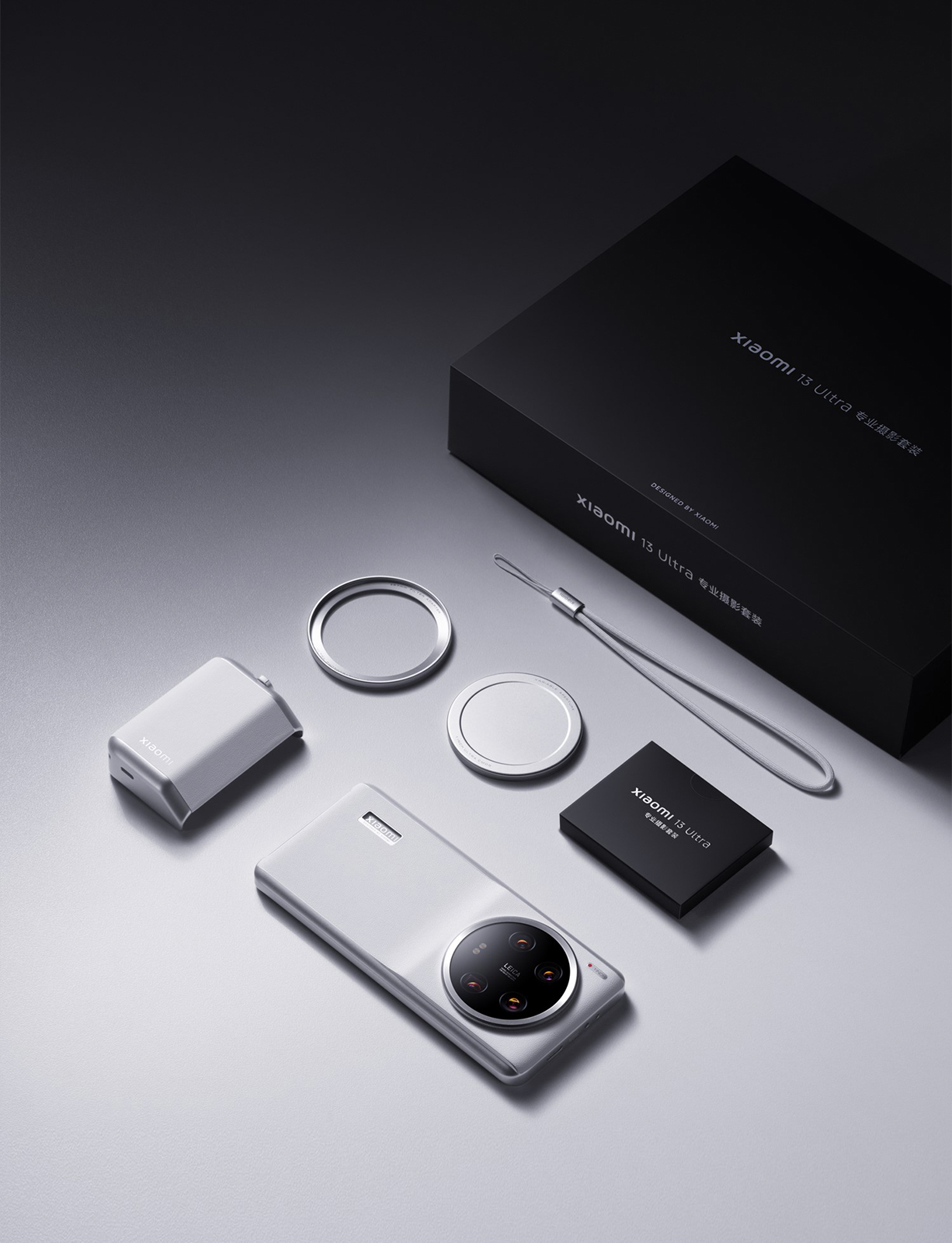 【超美品】Xiaomi 13 Ultra ホワイト 256GB カメラキット付き Xiaomi 13 Ultra Professional Camera Set Photo Kits Wireless