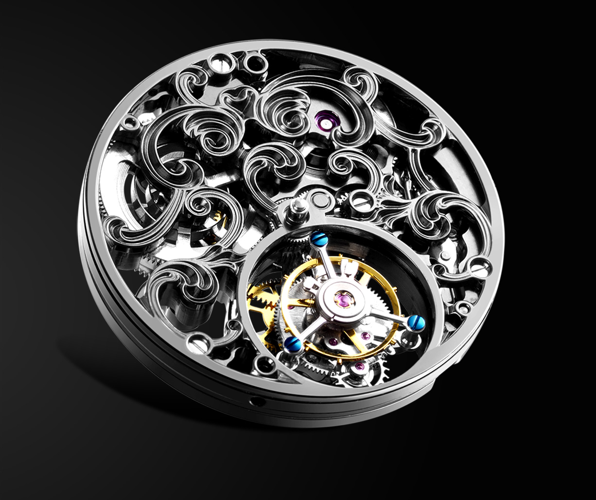 日出而作系列-全镂空陀飞轮机械表立即购买-小米商城