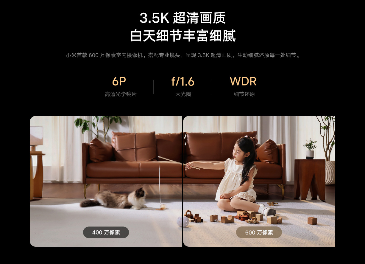 Xiaomi Smart Camera 4C 3.5K 2025 New Version