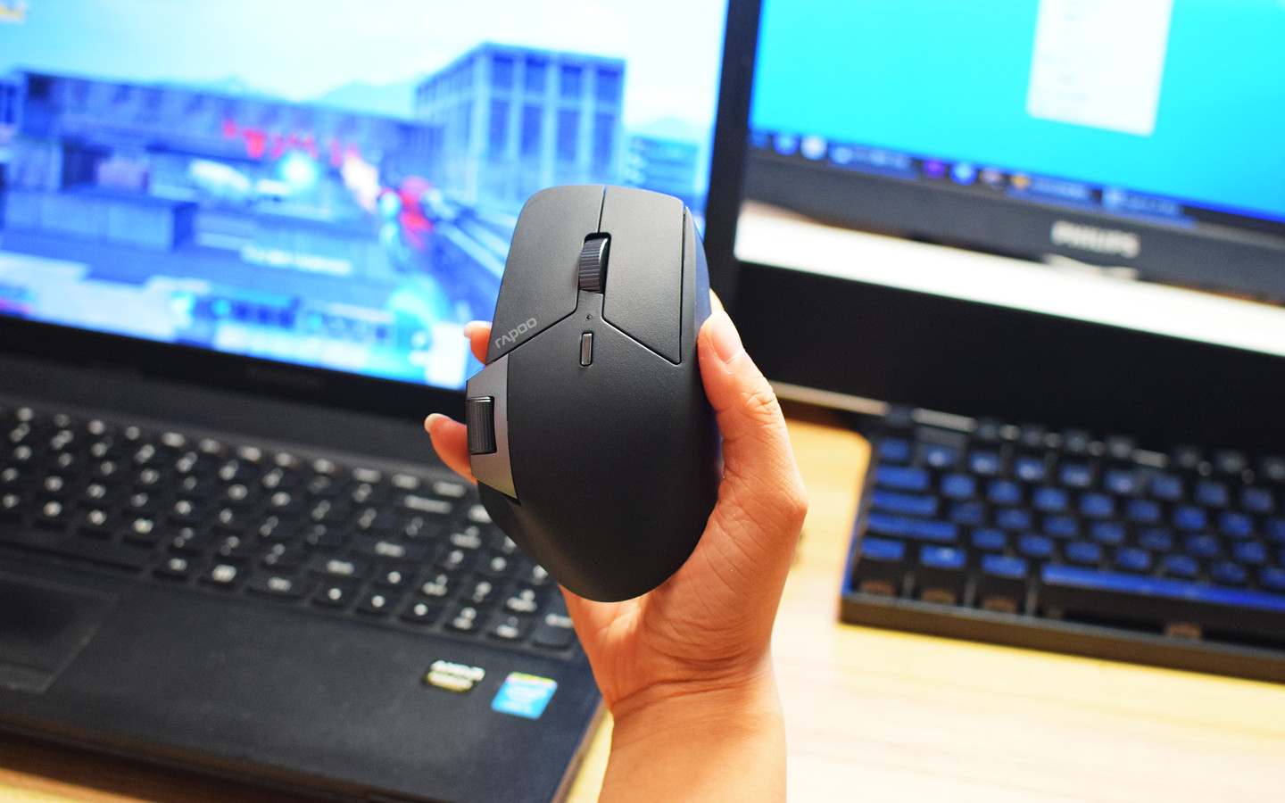 无线跨屏秒传，效率办公利器：雷柏MT760系列评测