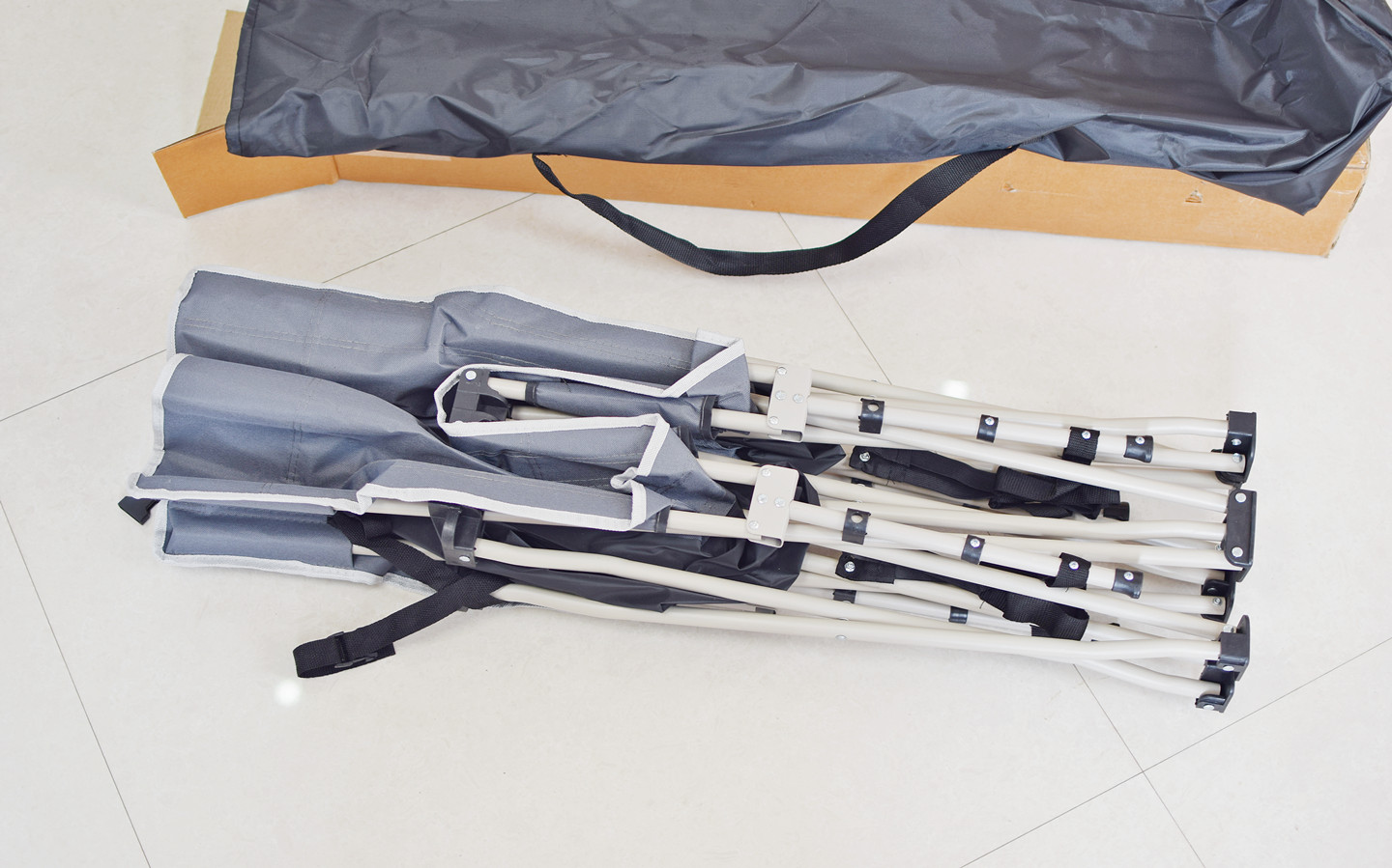 8H新品午休折叠床，1秒收纳，办公户外随心躺