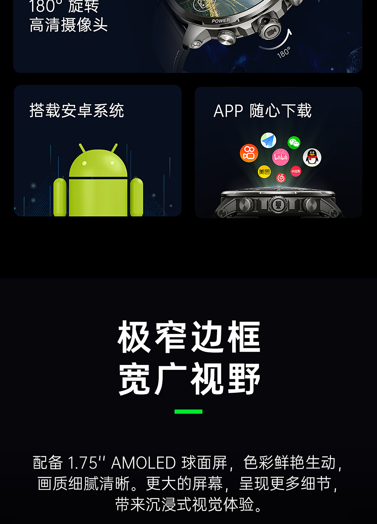 Black Shark Watch X Pro 黑鲨智能手表插图2
