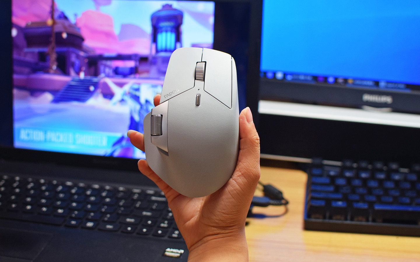 无线跨屏秒传，效率办公利器：雷柏MT760系列评测