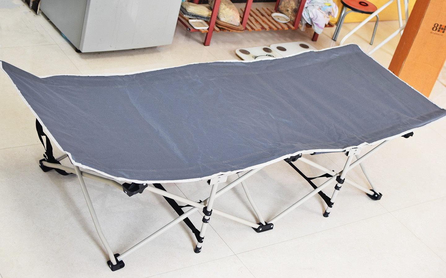 8H新品午休折叠床，1秒收纳，办公户外随心躺