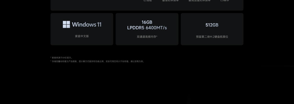 XIAOMI/小米笔记本电脑 REDMI Book 14 锐龙版 R5-7535H/16GB/512GB轻薄办公笔记本插图7