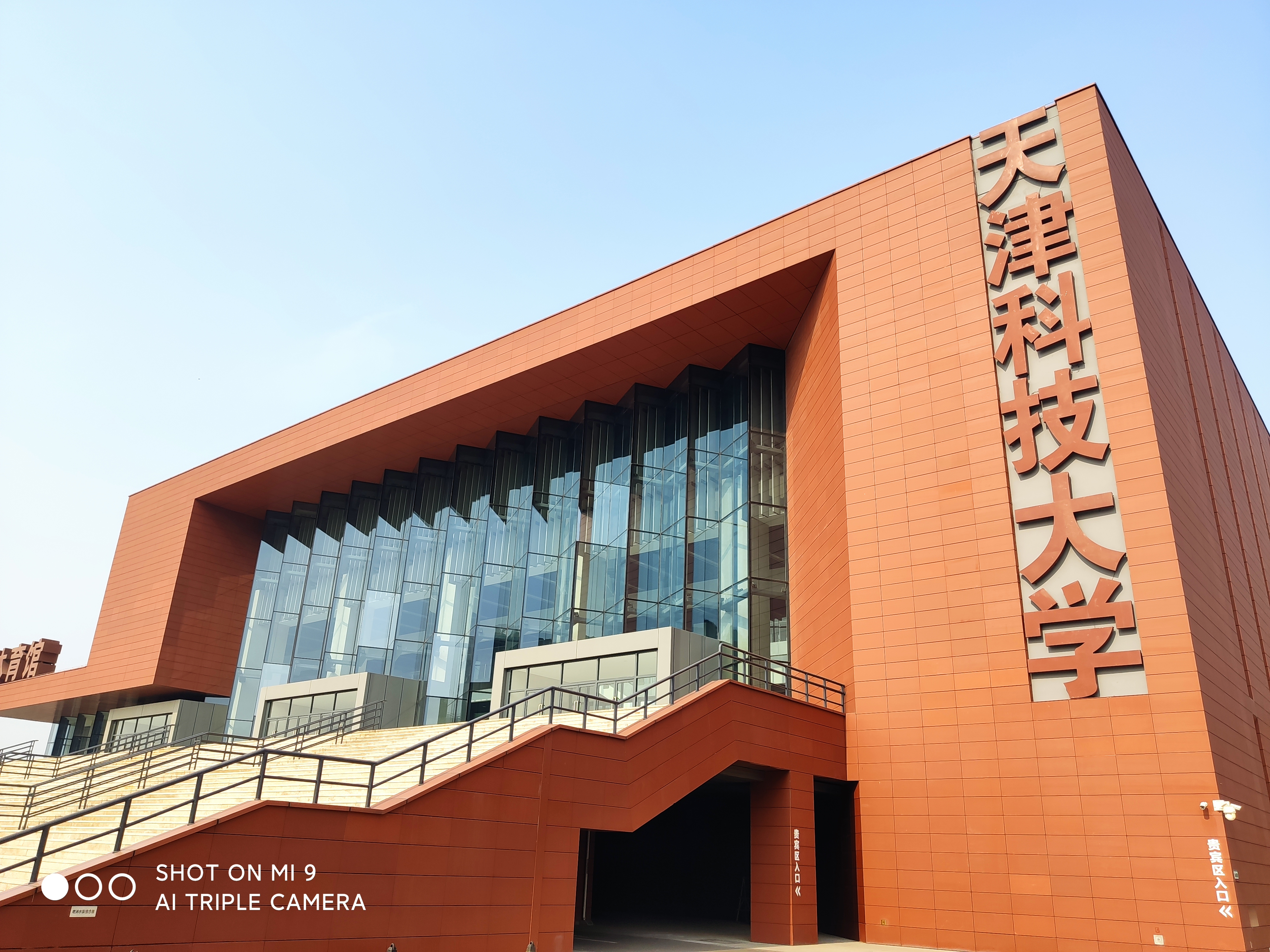 天津科技大学校园风景图片