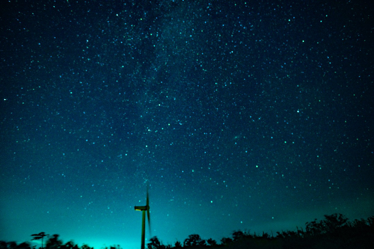 尼康d800拍摄的星空vs小米cc9pro拍摄的星空