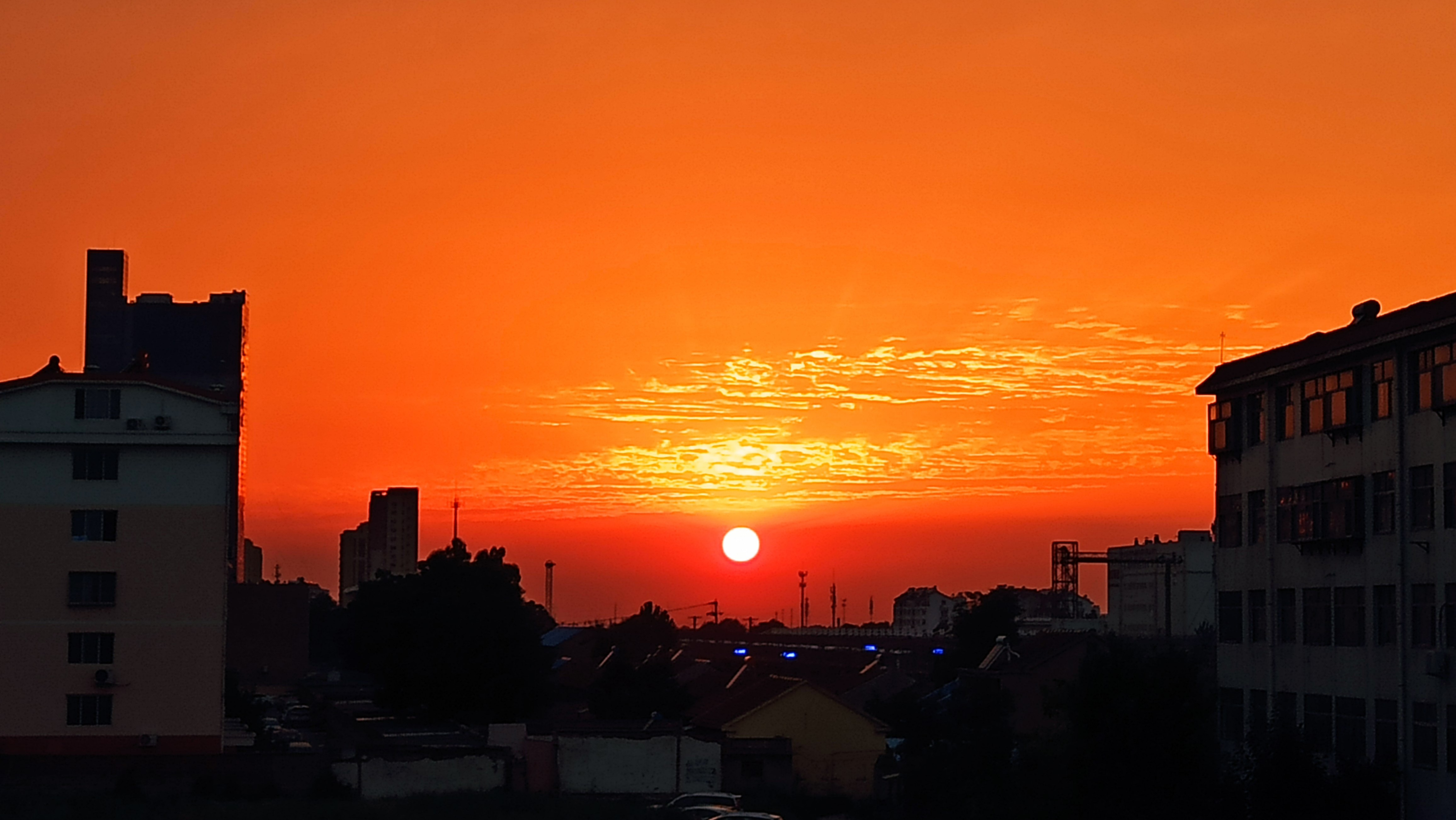 夕阳风景图片 真实图片