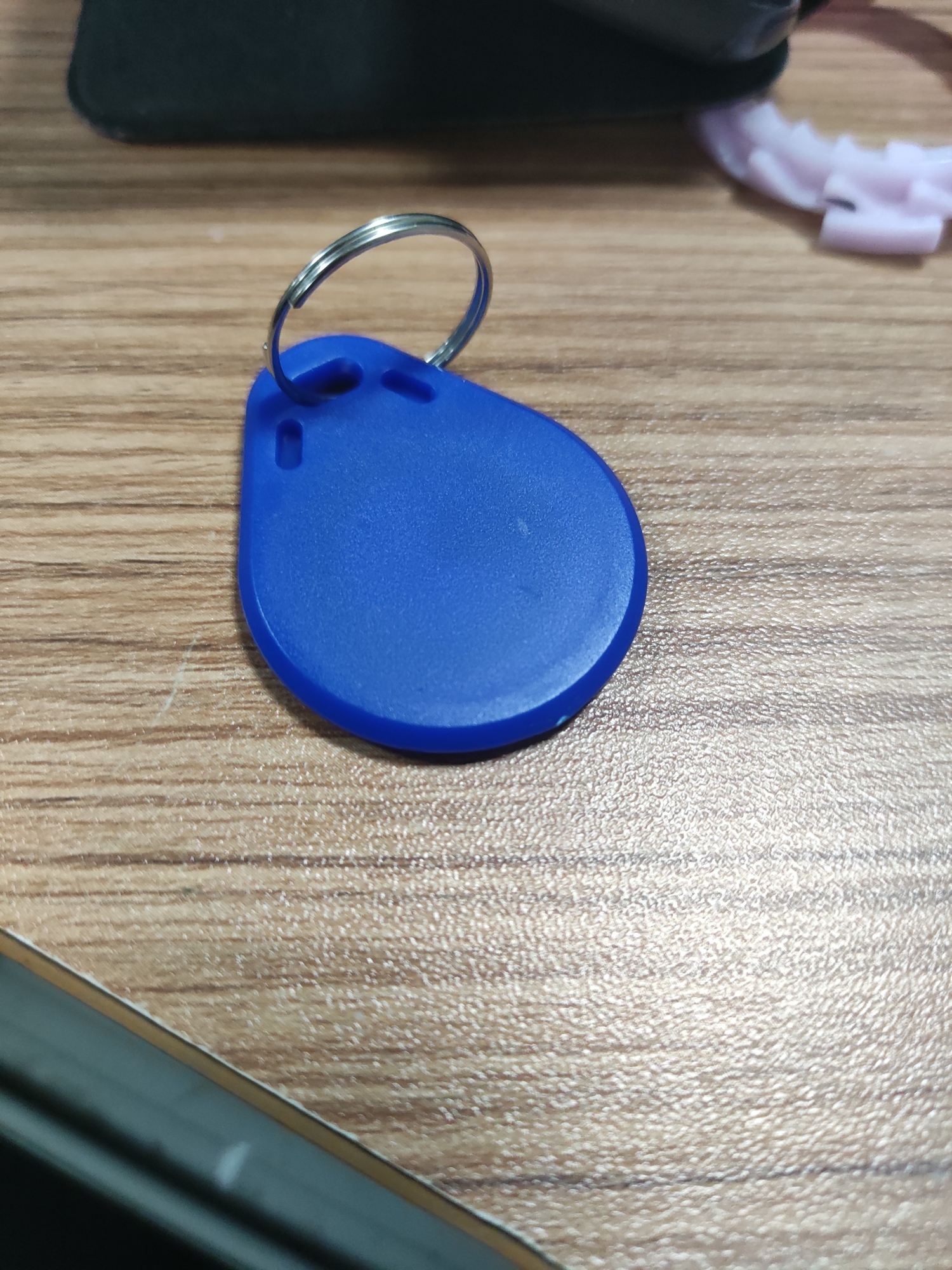 无法检测到水滴形门禁卡