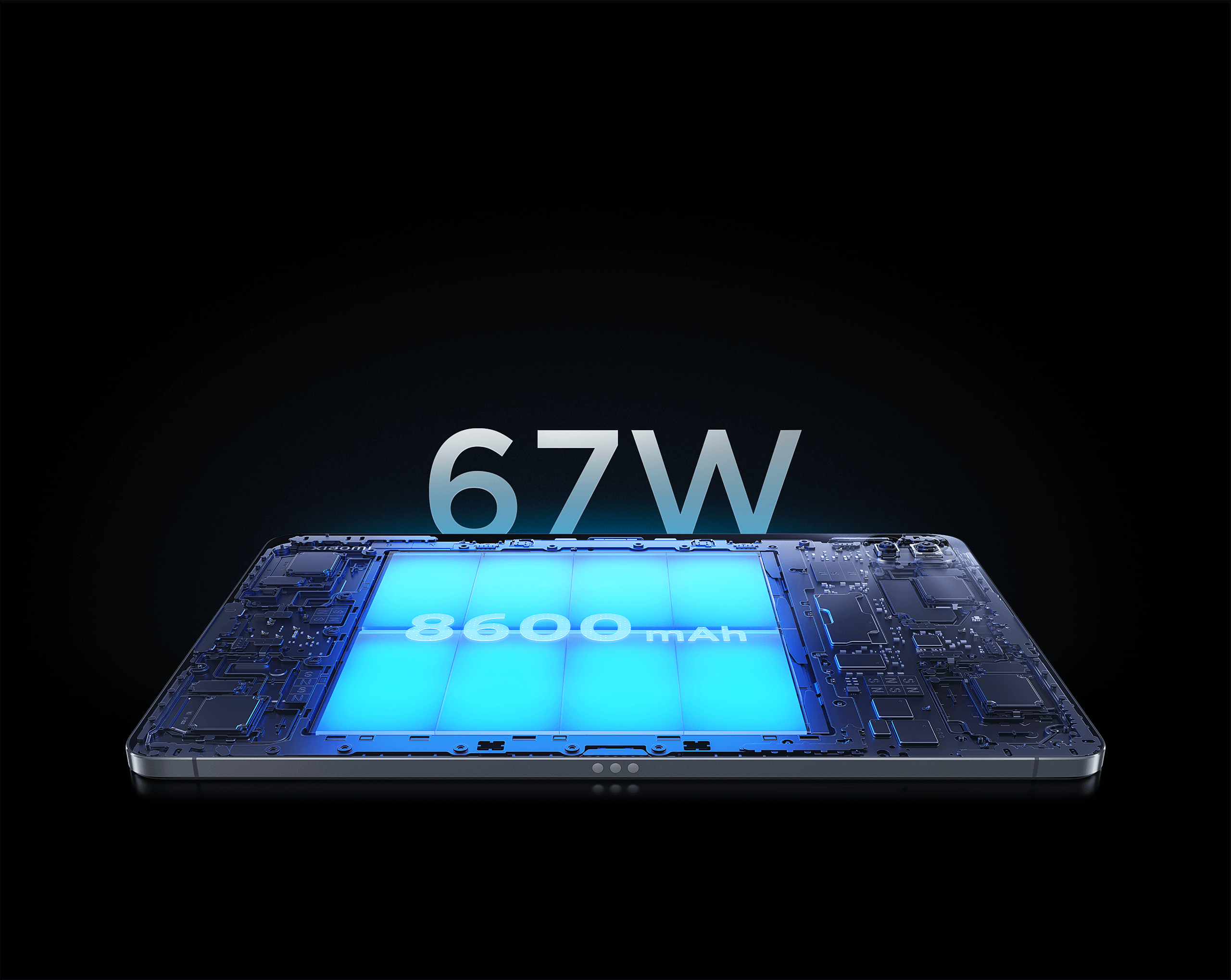 Xiaomi Pad 5 Pro (Wifi) có công nghệ sạc nhanh 67W kèm pin lớn